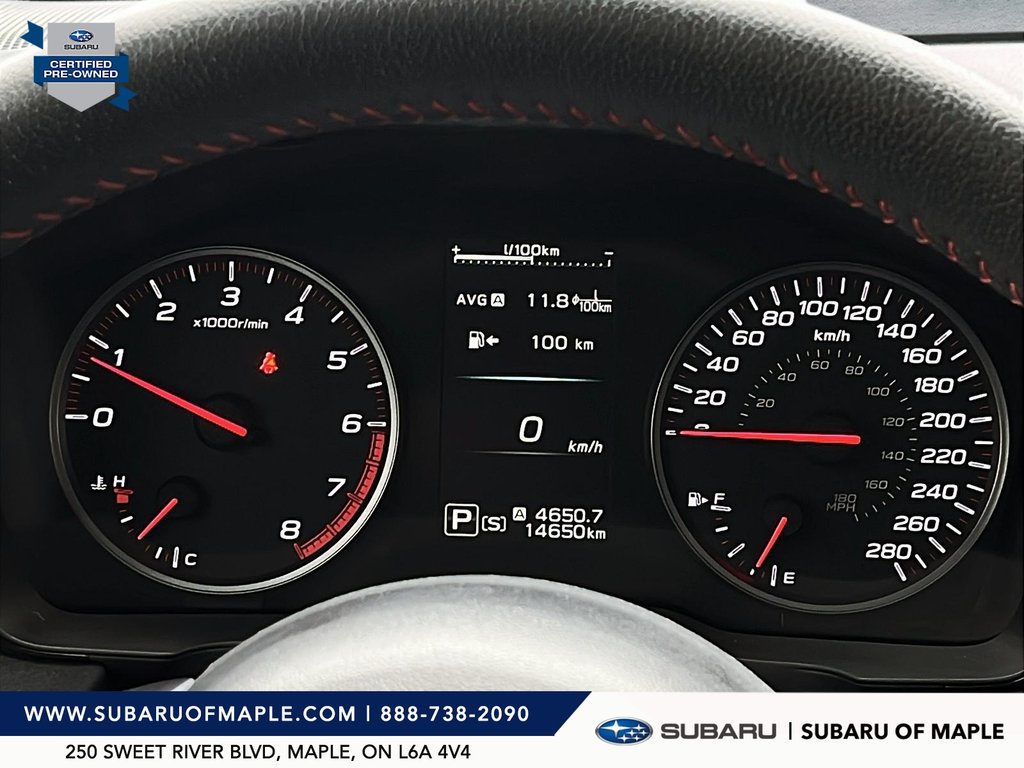 2023 Subaru WRX 4Dr Sport w/ EyeSight CVT in Vaughan, Ontario - 13 - w1024h768px
