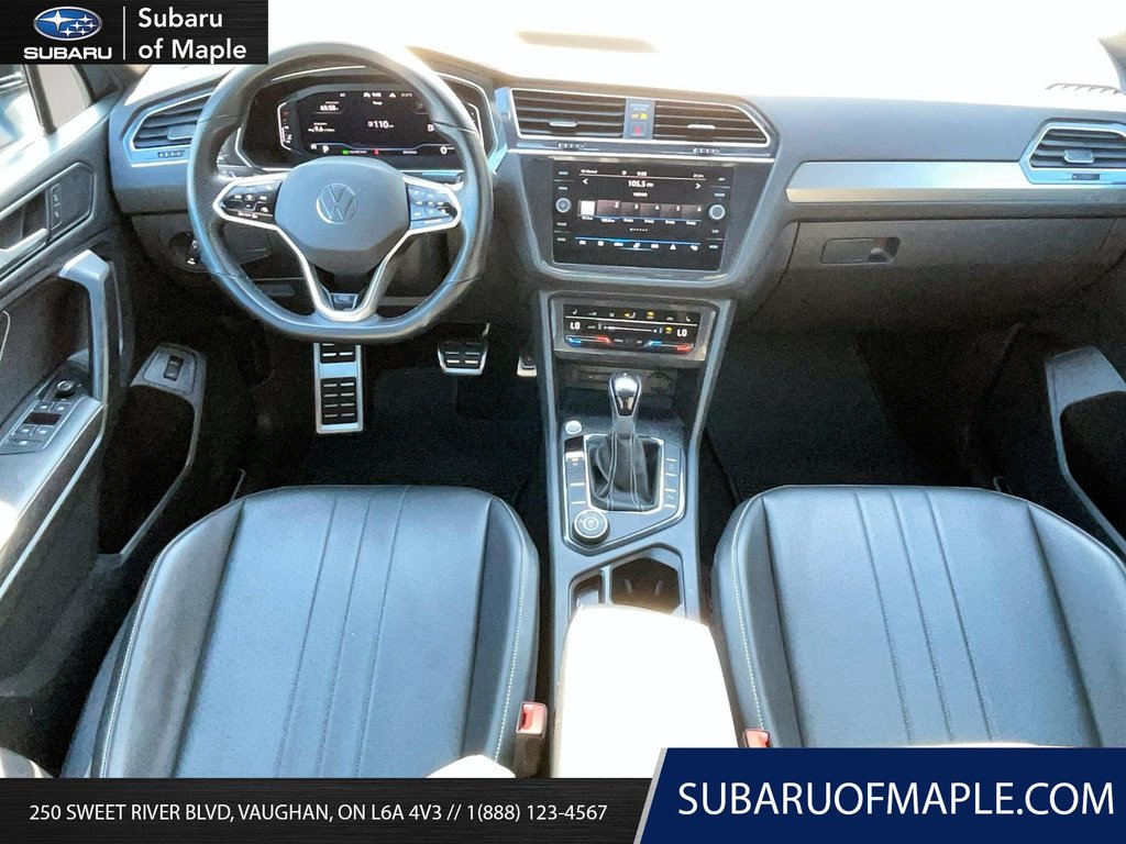 2022 Volkswagen Tiguan Comfortline R-Line Black 2.0T 8sp at w/Tip 4M in Vaughan, Ontario - 12 - w1024h768px