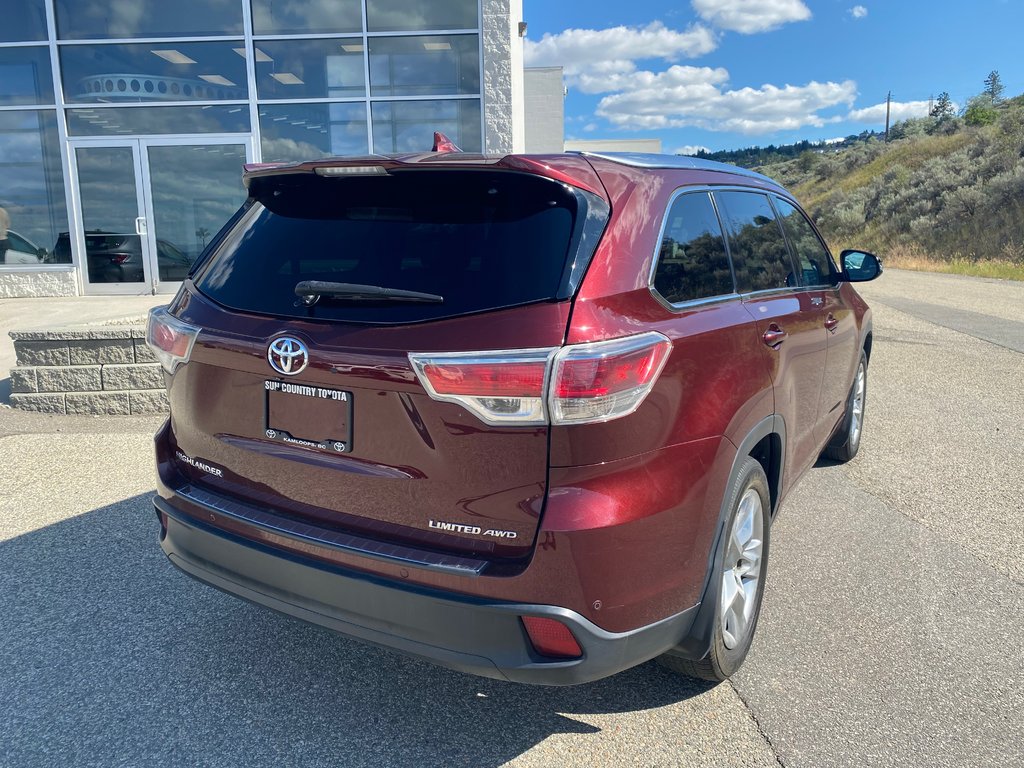2015 Toyota Highlander Limited in Kamloops, British Columbia - 2 - w1024h768px