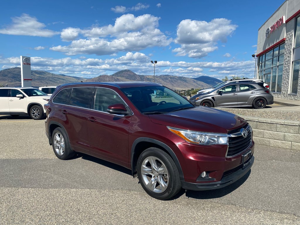 2015 Toyota Highlander Limited in Kamloops, British Columbia - 1 - w1024h768px