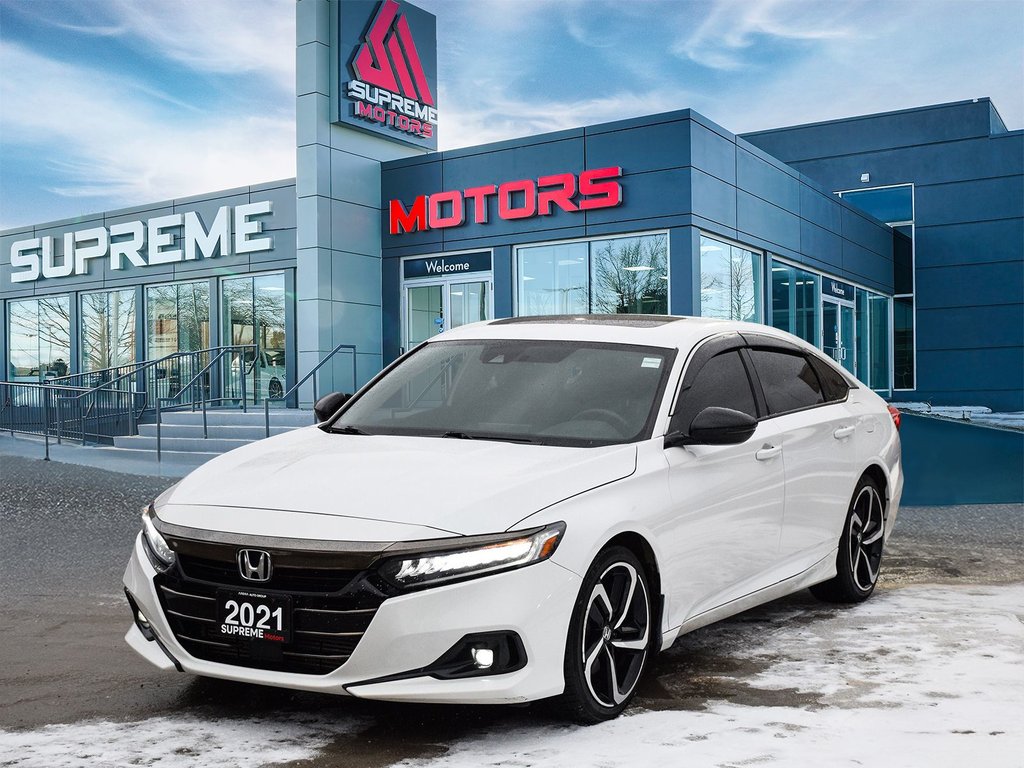 2021 Honda Accord Sedan Sport 2.0 in Mississauga, Ontario - 1 - w1024h768px