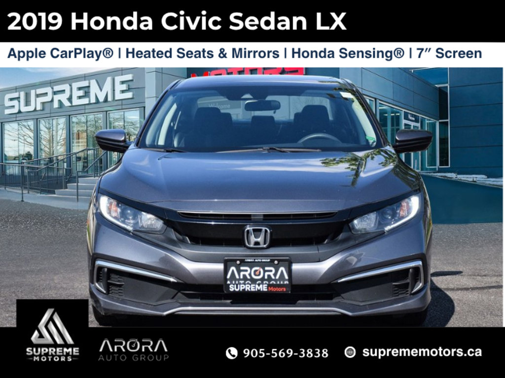 2019 Honda Civic Sedan LX in Mississauga, Ontario - 1 - w1024h768px