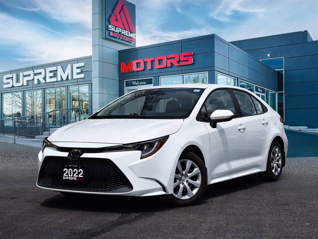 2022 Toyota Corolla LE in Mississauga, Ontario - 1 - w1024h768px