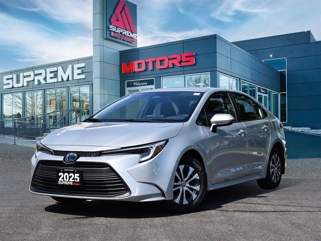 2025 Toyota Corolla HYBRID LE AWD in Mississauga, Ontario - 1 - w1024h768px