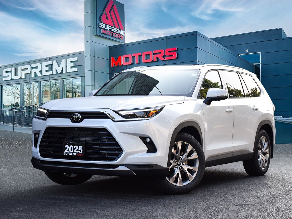 2025 Toyota GRAND HIGHLANDER HYBRID Limited 7P in Mississauga, Ontario - 2 - w1024h768px