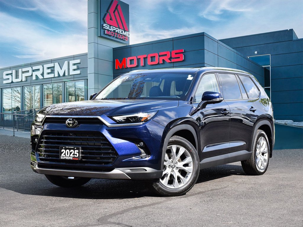 2025 Toyota GRAND HIGHLANDER HYBRID Limited 7P in Mississauga, Ontario - 2 - w1024h768px