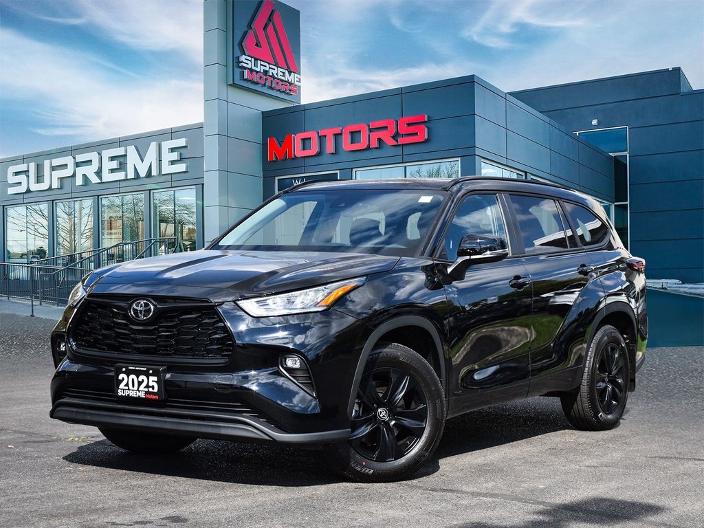 2025 Toyota Highlander hybrid XLE in Mississauga, Ontario - 2 - w1024h768px