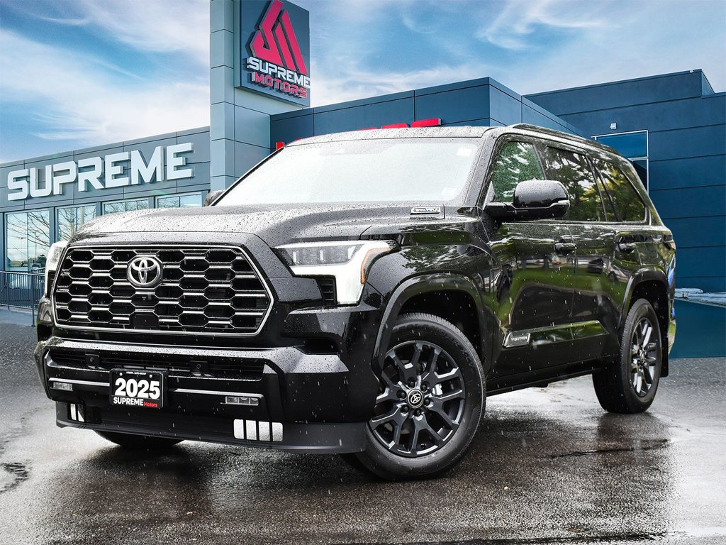 2025 Toyota Sequoia PLATINUM in Mississauga, Ontario - 1 - w1024h768px