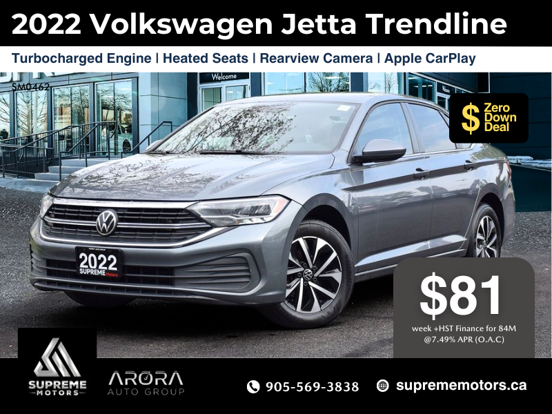 2022 Volkswagen Jetta Trendline in Mississauga, Ontario - 1 - w1024h768px