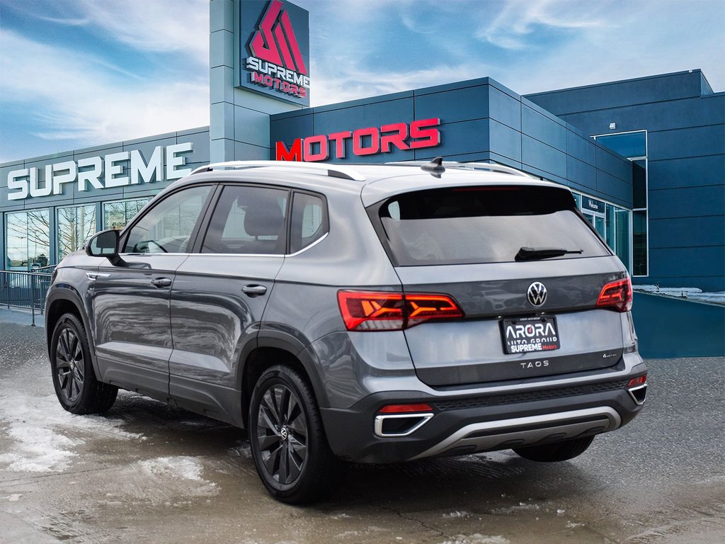2022 Volkswagen Taos Comfortline in Mississauga, Ontario - 4 - w1024h768px