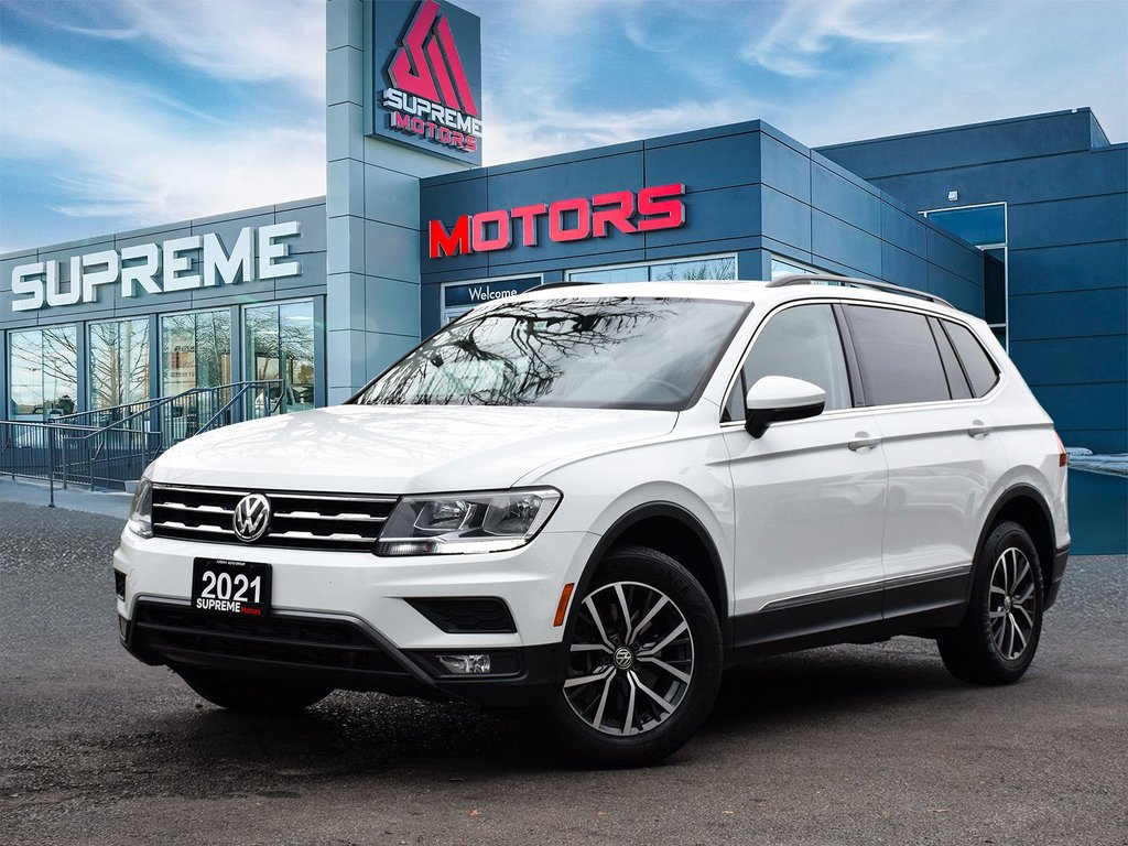 2021 Volkswagen Tiguan Comfortline in Mississauga, Ontario - 1 - w1024h768px