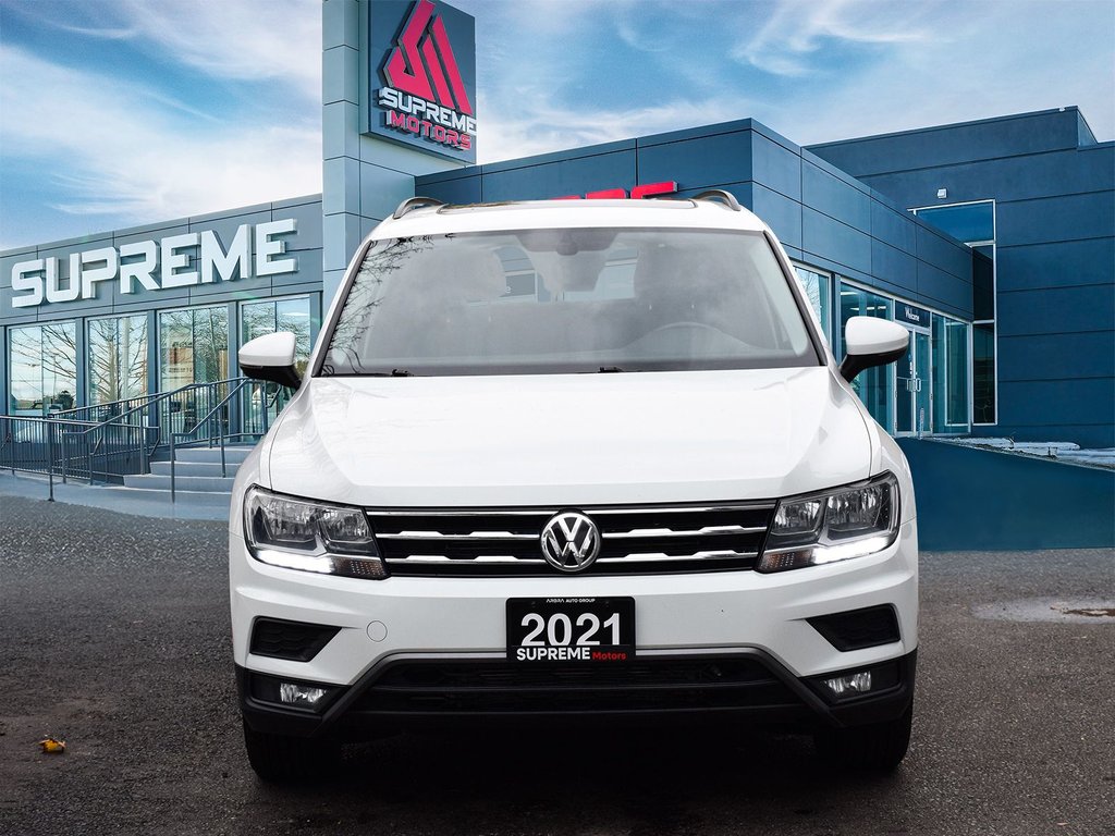 2021 Volkswagen Tiguan Comfortline in Mississauga, Ontario - 2 - w1024h768px