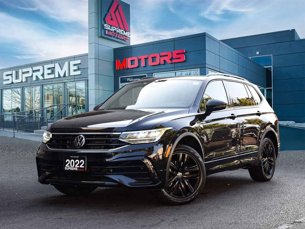 2022 Volkswagen Tiguan Comfortline R-Line Black Edition in Mississauga, Ontario - 2 - w1024h768px