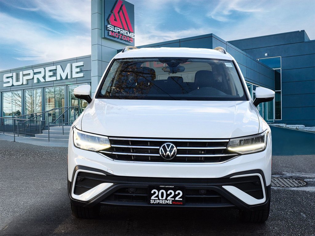2022 Volkswagen Tiguan Comfortline in Mississauga, Ontario - 2 - w1024h768px