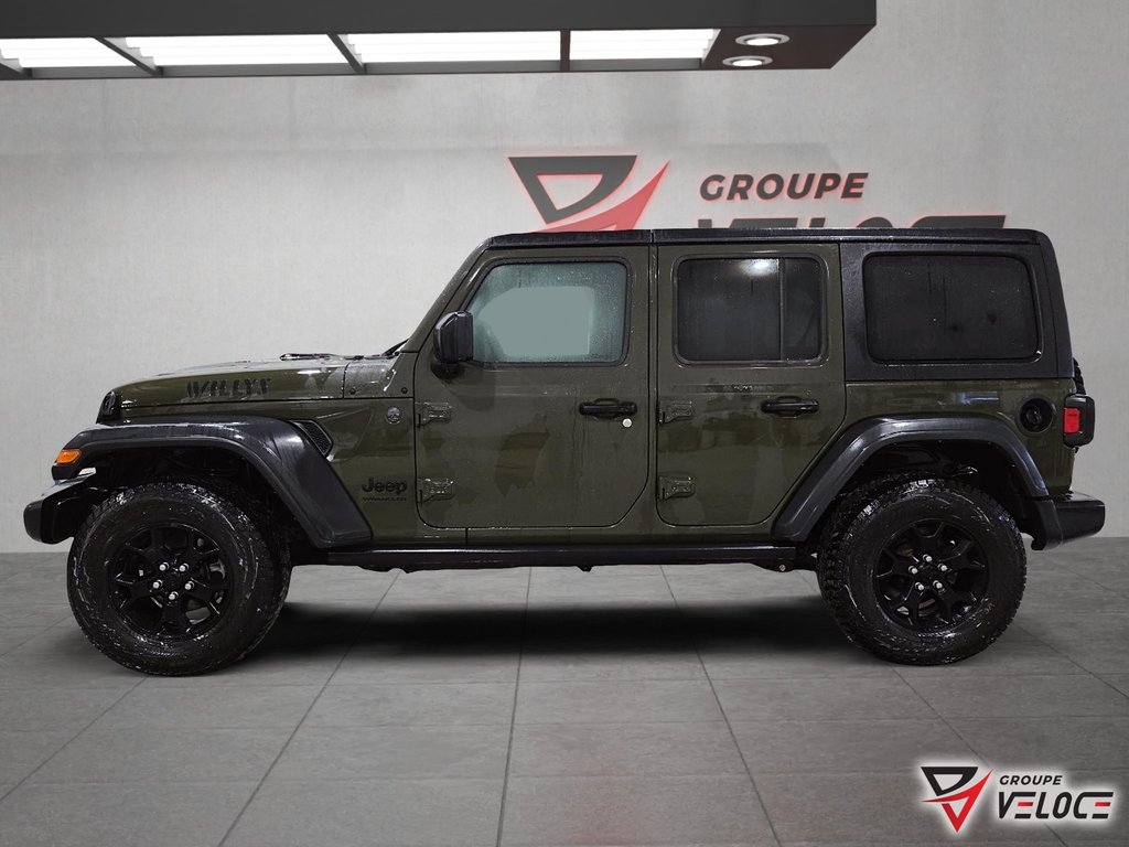Jeep Wrangler Willys *V6, 2 TOITS, SIEGES CHAUFFANTS* 2023 à Rivière-du-Loup, Québec - 5 - w1024h768px