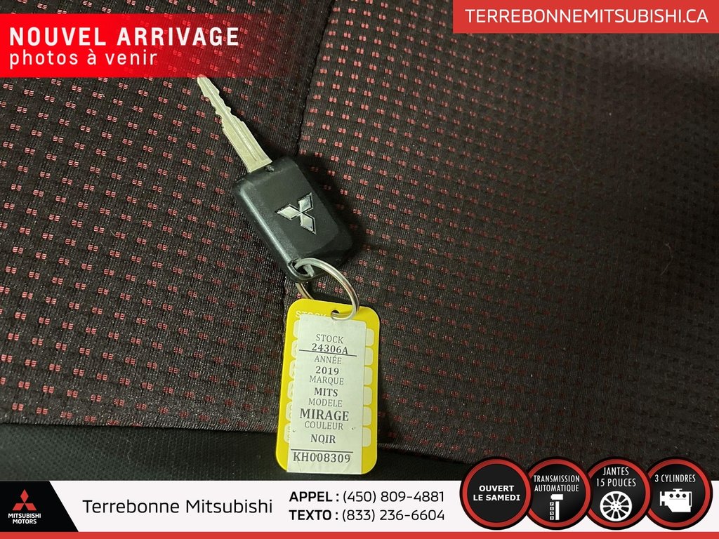 Mirage ES Limited CVT + PUSH START + BANC CHAUFFANT 2019 à Brossard, Québec - 25 - w1024h768px