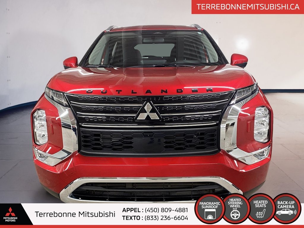 2022  Outlander GT AWD + TOIT PANO + BANC/VOLANT CHAUFFANT in Brossard, Quebec - 2 - w1024h768px