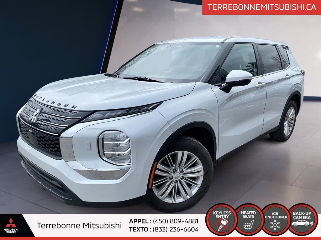 2022  Outlander ES S-AWC + BANC CHAUFFANT + CAMÉRA RECUL + MAGS in Brossard, Quebec - 1 - w1024h768px