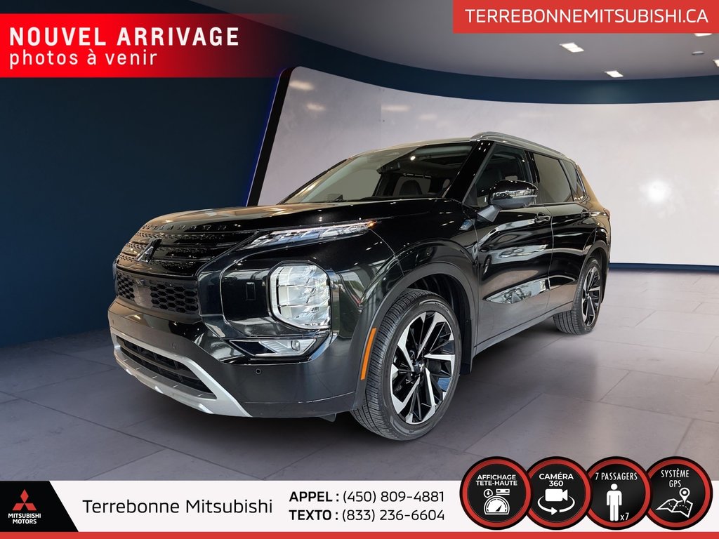 2024  Outlander GT S-AWC**TOIT ARGENT**DEM. DISTANCE**HITCH**HUD** in Brossard, Quebec - 1 - w1024h768px