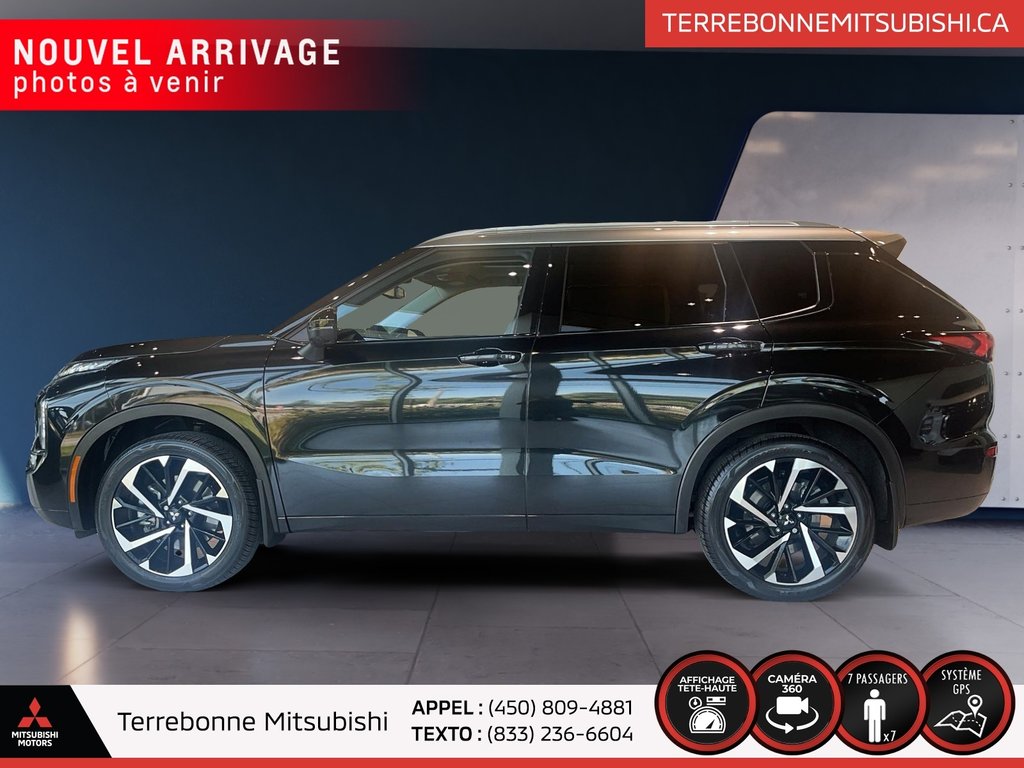 2024  Outlander GT S-AWC**TOIT ARGENT**DEM. DISTANCE**HITCH**HUD** in Brossard, Quebec - 7 - w1024h768px