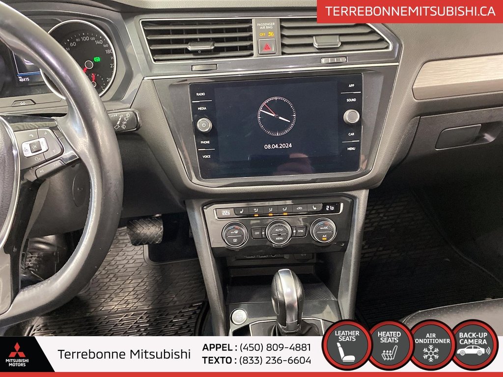 2018  Tiguan Comfortline 4MOTION + TOIT PANO + CUIR in Brossard, Quebec - 14 - w1024h768px