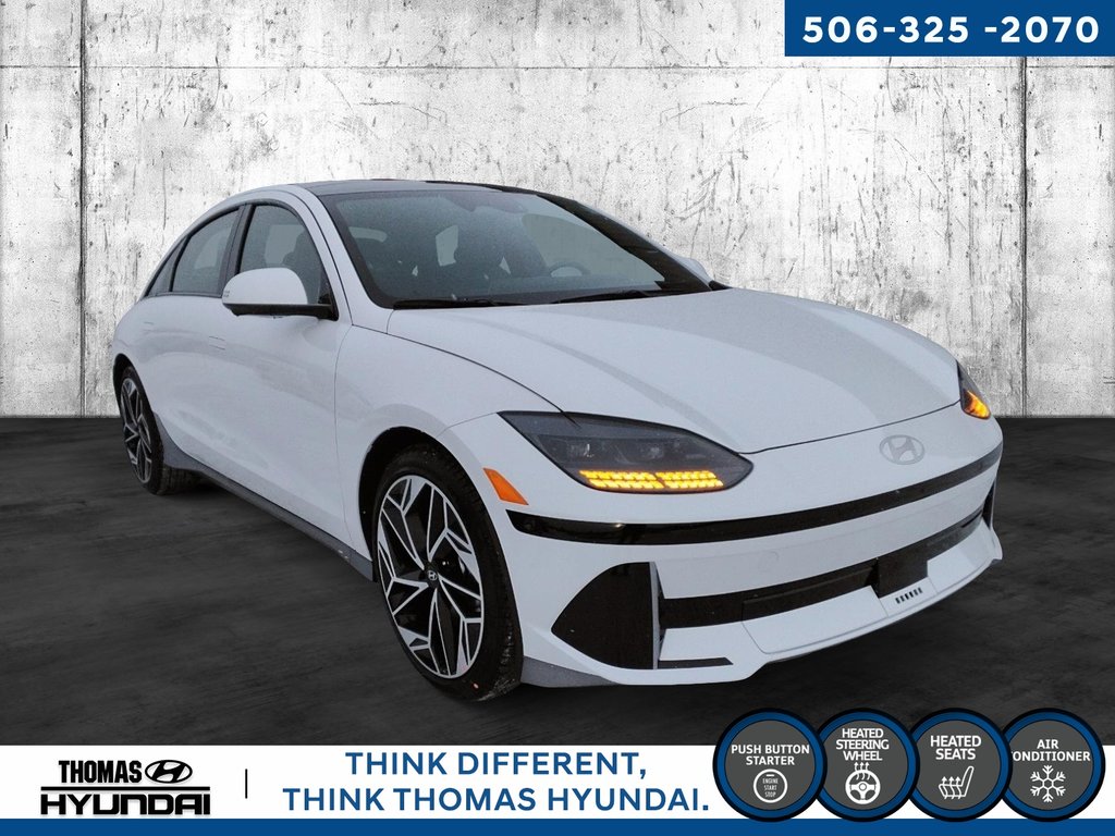 2025 Hyundai Ioniq 6 Preferred AWD Long Range with Ultimate Package in Woodstock, New Brunswick - 2 - w1024h768px