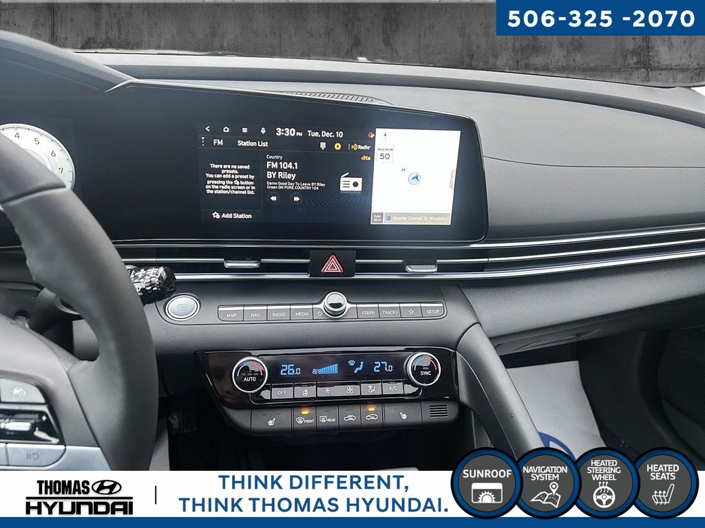 2025 Hyundai Elantra Preferred with Tech in Woodstock, New Brunswick - 20 - w1024h768px