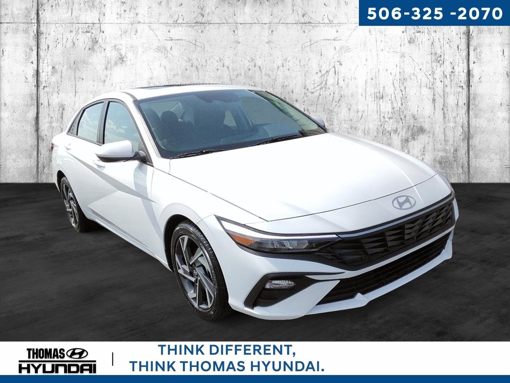 2025 Hyundai Elantra Preferred with Tech in Woodstock, New Brunswick - 2 - w1024h768px