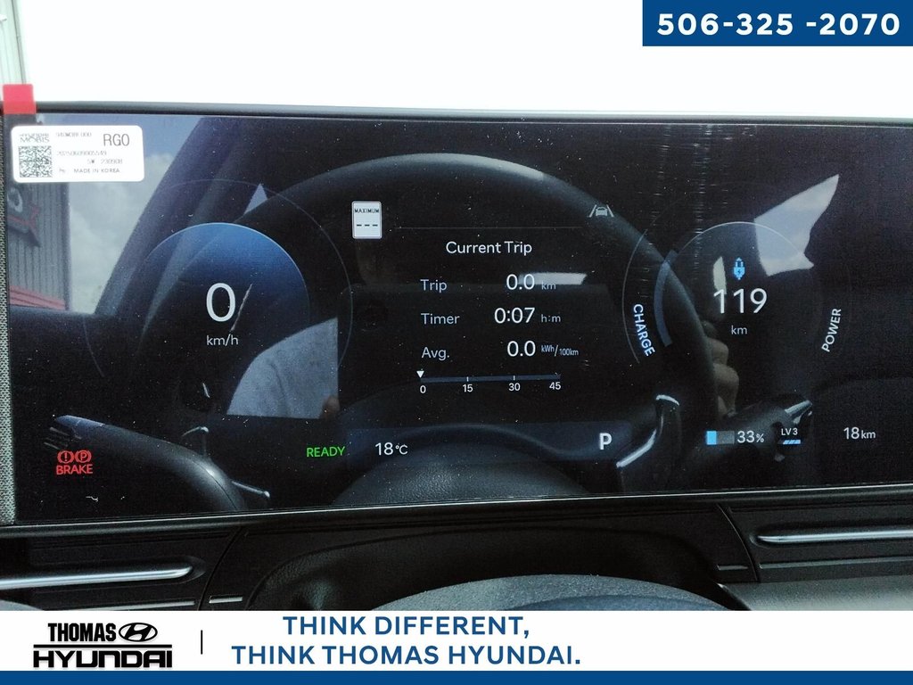 2025 Hyundai KONA ELECTRIC Preferred w/Trend Package in Woodstock, New Brunswick - 25 - w1024h768px