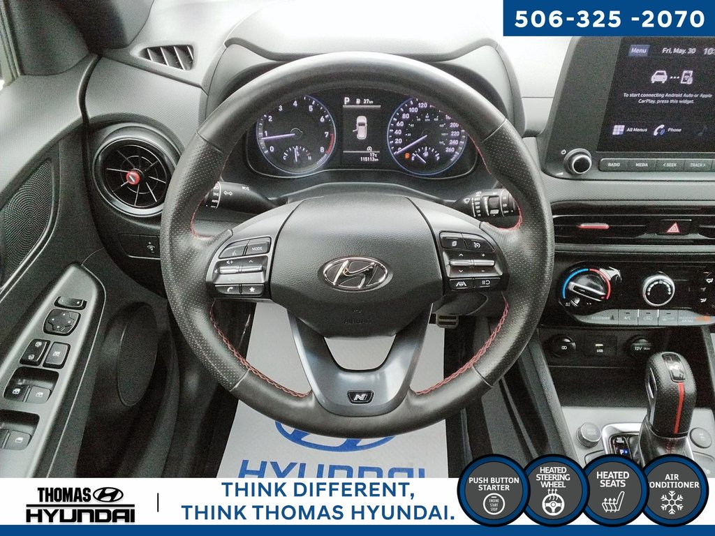 Hyundai Kona 1.6T N Line 2022 à Woodstock, Nouveau-Brunswick - 23 - w1024h768px