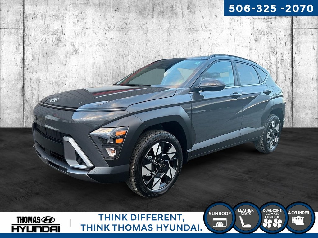 2025 Hyundai Kona Preferred with Trend in Woodstock, New Brunswick - 1 - w1024h768px