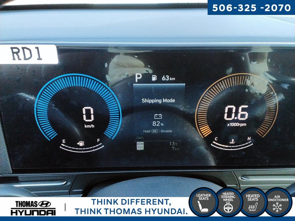 Hyundai Kona Preferred With Trend 2025 à Woodstock, Nouveau-Brunswick - 36 - w1024h768px
