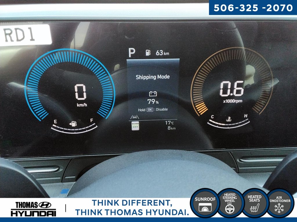 Hyundai Kona Preferred With Trend 2025 à Woodstock, Nouveau-Brunswick - 34 - w1024h768px
