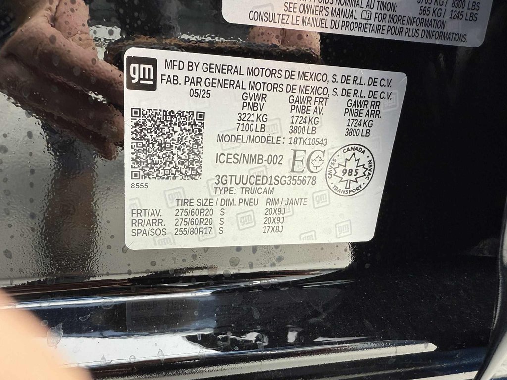 GMC Sierra 1500 ELEVATION 2025 à Grand Falls, Nouveau-Brunswick - 12 - w1024h768px