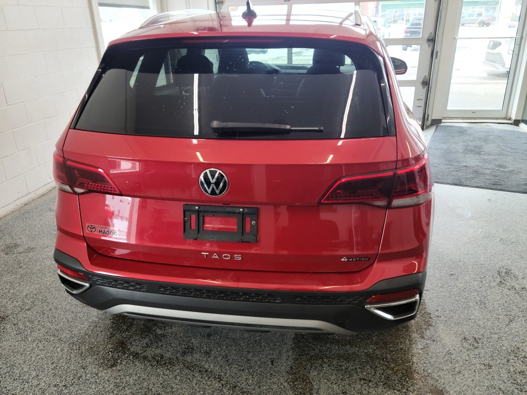 2022 Volkswagen Taos Comfortline 4MOTION, in Magog, Quebec - 4 - w1024h768px