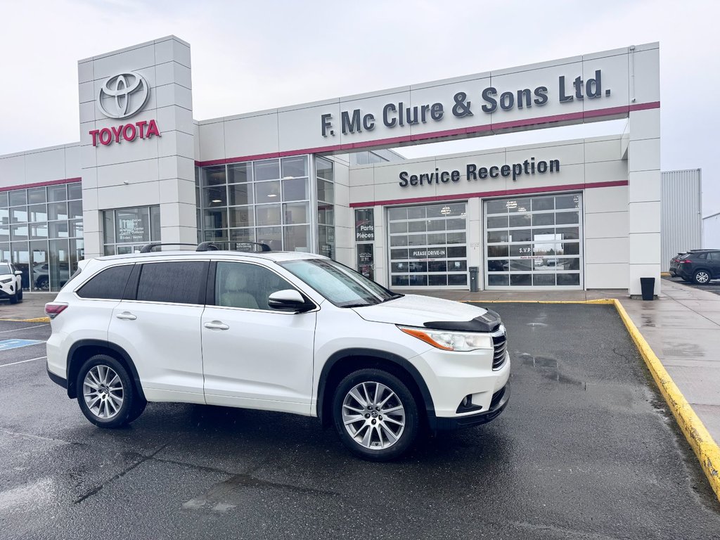 2016 Toyota Highlander XLE in Grand Falls, New Brunswick - 1 - w1024h768px