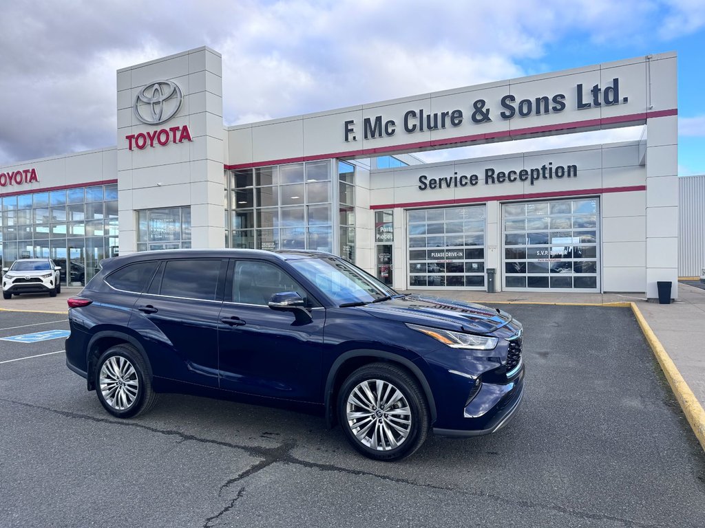 2023 Toyota Highlander PLATINUM in Grand Falls, New Brunswick - 1 - w1024h768px