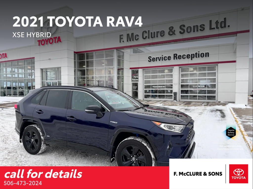 2021 Toyota RAV4 Hybrid XLE in Grand Falls, New Brunswick - 1 - w1024h768px