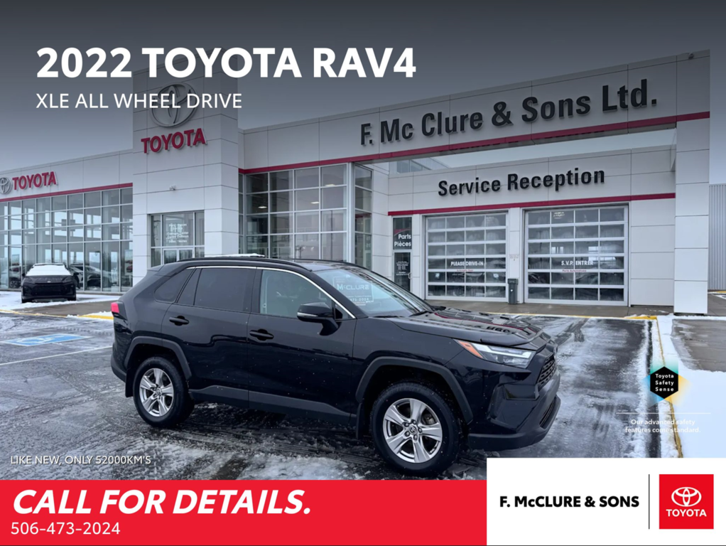 2022 Toyota RAV4 XLE in Grand Falls, New Brunswick - 1 - w1024h768px