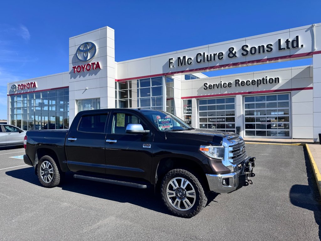 2018 Toyota Tundra Platinum in Grand Falls, New Brunswick - 1 - w1024h768px