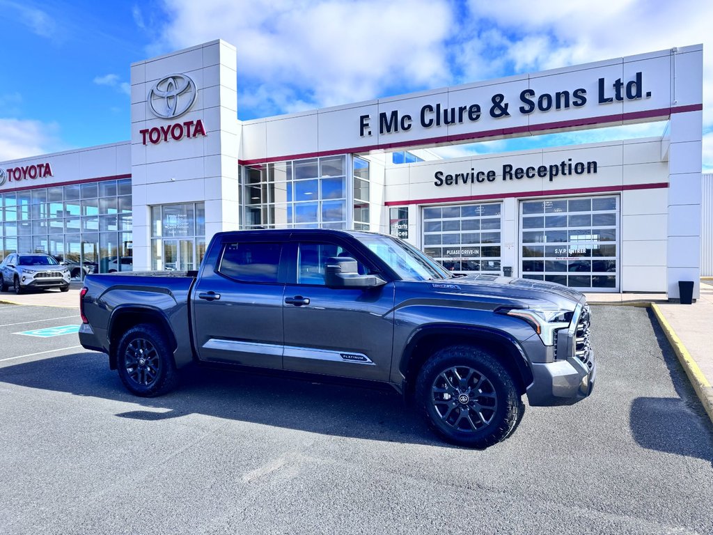 2025 Toyota Tundra Platinum Hybrid adv pkg in Grand Falls, New Brunswick - 1 - w1024h768px