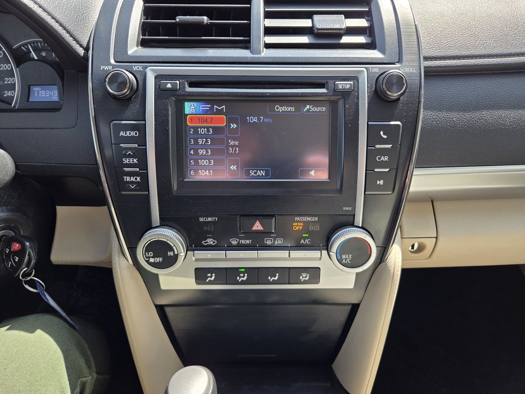 2012 Toyota Camry LE (A/C) in Mont-Laurier, Quebec - 18 - w1024h768px
