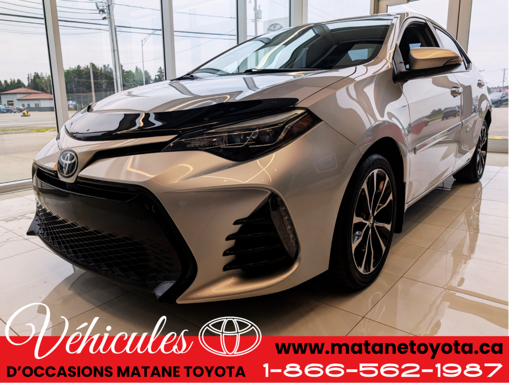 Toyota Corolla SE 6M 2018 à Matane, Québec - 1 - w1024h768px