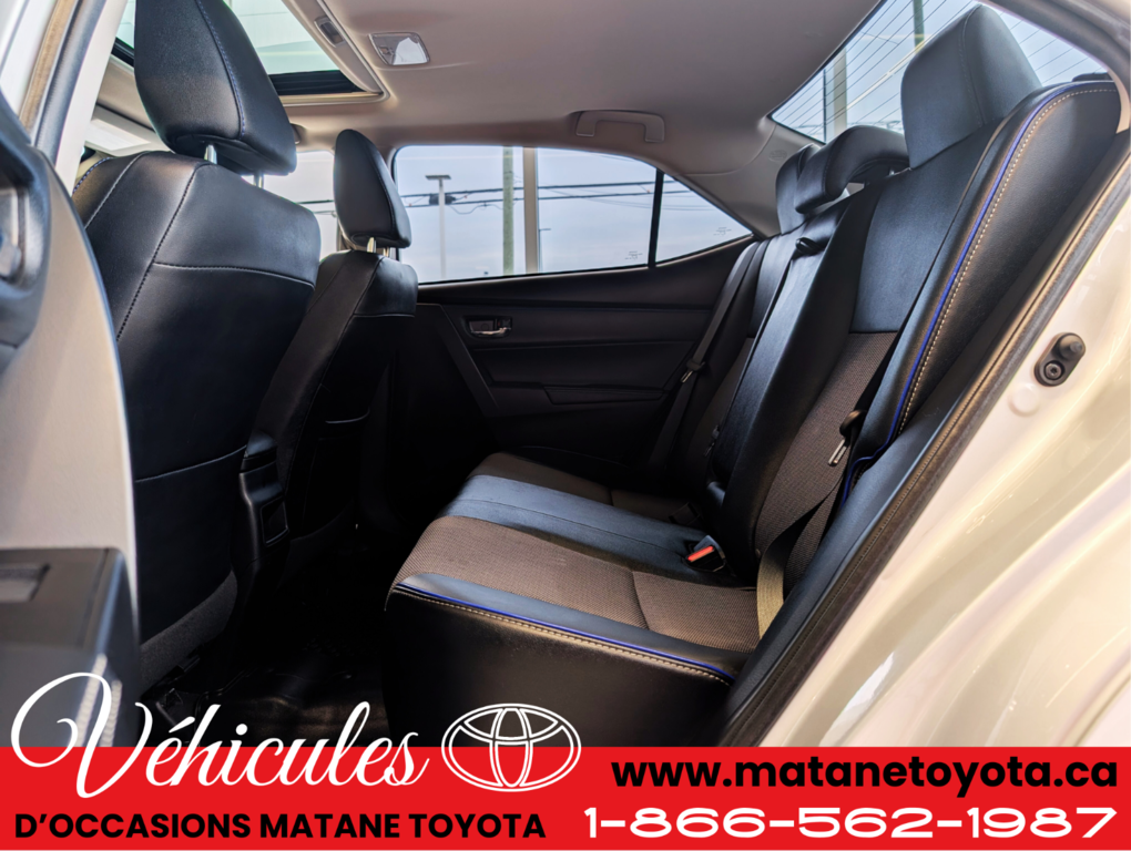 Toyota Corolla SE 6M 2018 à Matane, Québec - 12 - w1024h768px