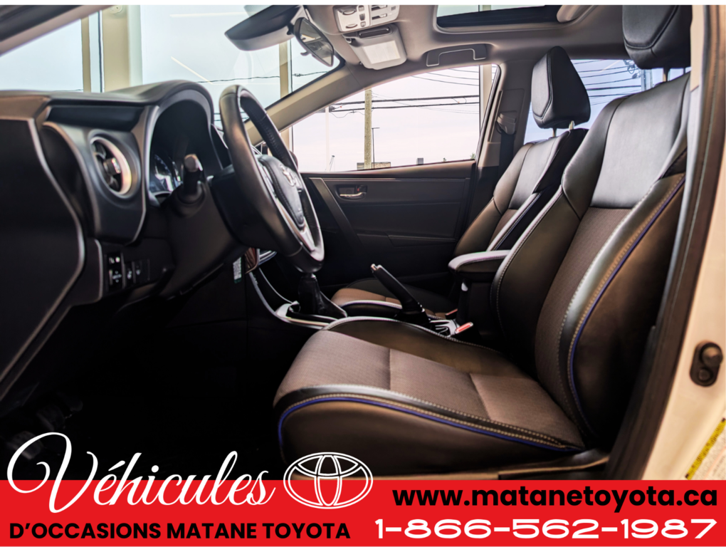 Toyota Corolla SE 6M 2018 à Matane, Québec - 8 - w1024h768px