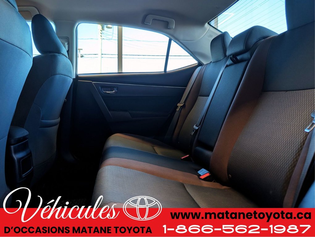 Toyota Corolla LE CVT 2018 à Matane, Québec - 10 - w1024h768px