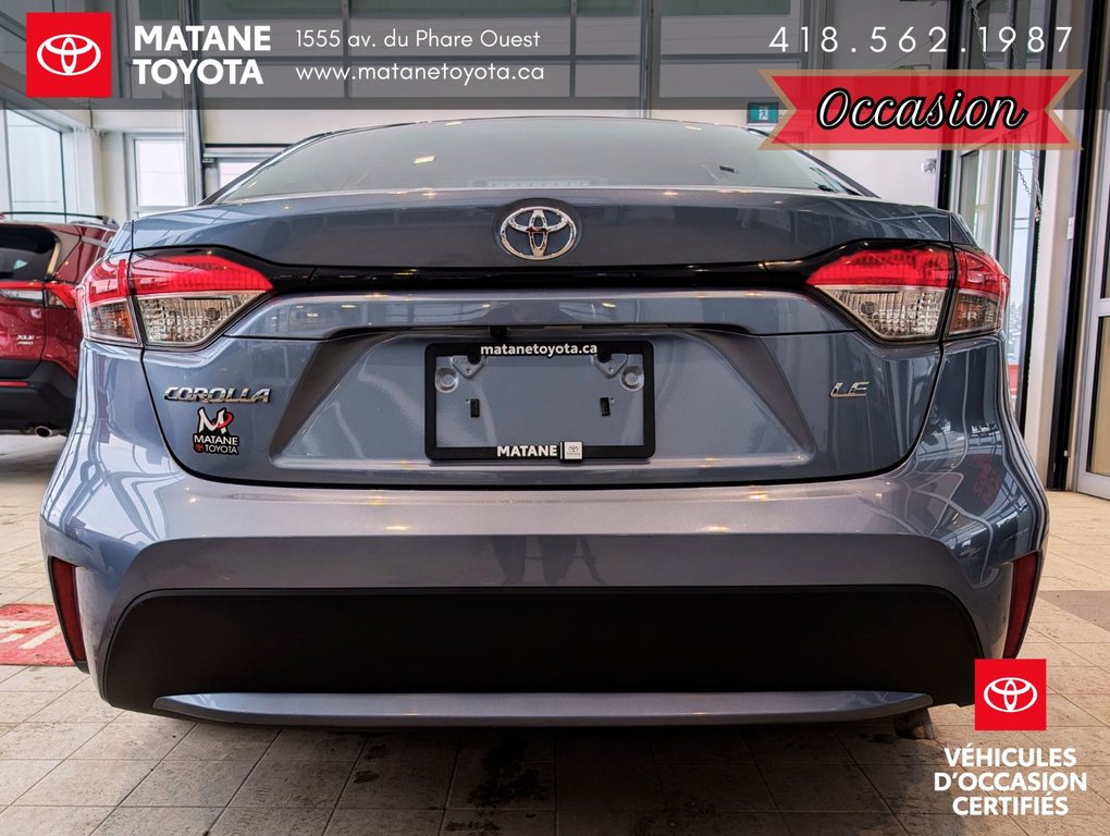 Toyota Corolla LE CVT 2020 à Matane, Québec - 6 - w1024h768px