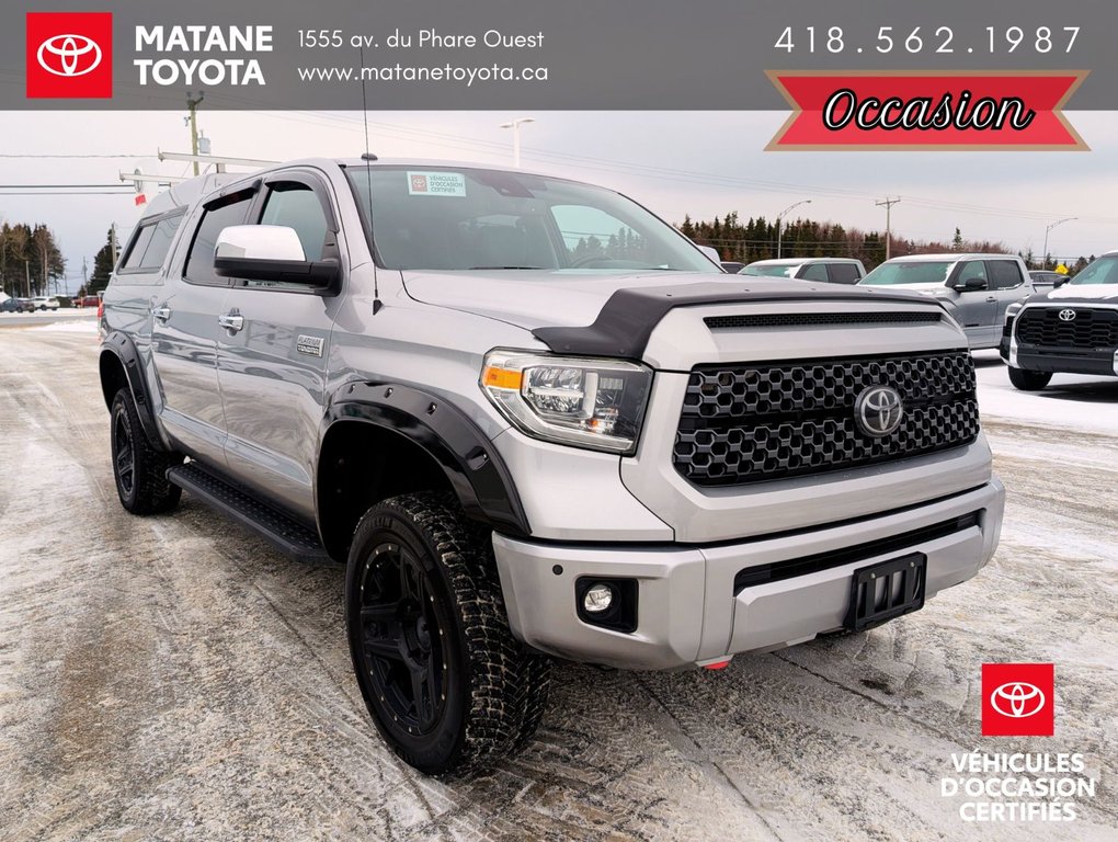 Toyota Tundra 4x4 CrewMax Platinum 2018 à Matane, Québec - 3 - w1024h768px