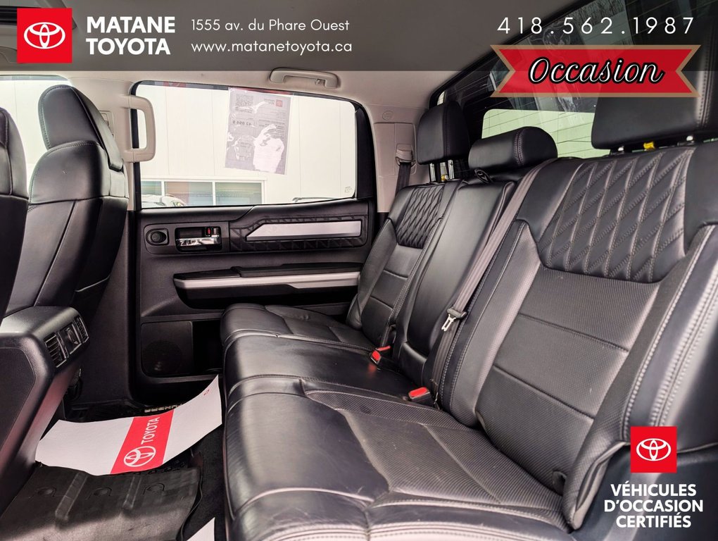 Toyota Tundra 4x4 CrewMax Platinum 2018 à Matane, Québec - 12 - w1024h768px