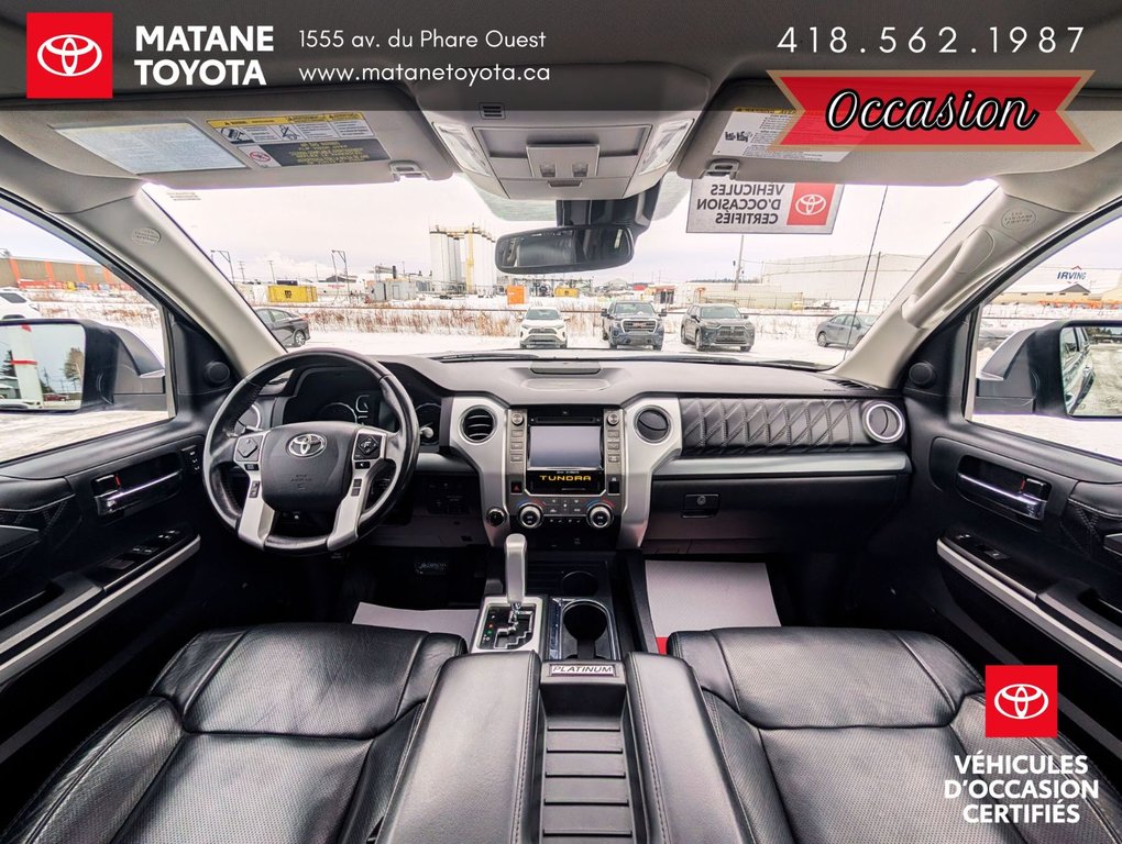 Toyota Tundra 4x4 CrewMax Platinum 2018 à Matane, Québec - 10 - w1024h768px